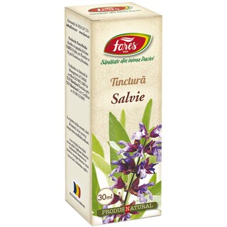 Fares | Tinctura simpla din salvie 30ml