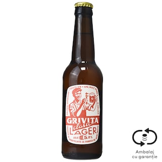 Grivita | Bere blonda Clasic Lager 0.33L