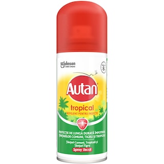 Autan | Spray repelent impotriva insectelor Tropical 100ml