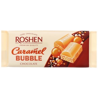 Roshen | Ciocolata cu caramel aerata 80g