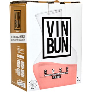 Vin Bun | Vin rose demisec 3L