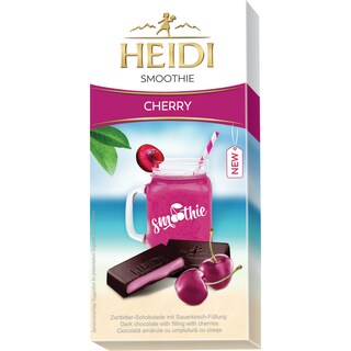 Heidi | Smoothie | Ciocolata amaruie cu umplutura cu cirese 90g