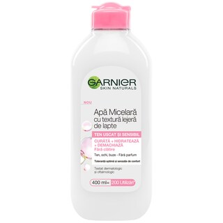 Garnier | Apa micelara cu textura lejera de lapte  400ml