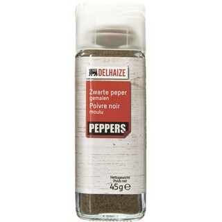 Delhaize | Piper negru macinat 45g