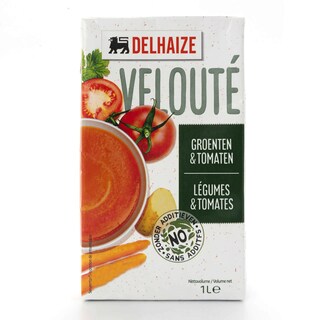 Delhaize | Supa crema de legume si rosii 1L
