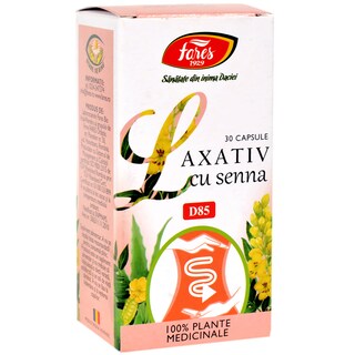 Fares | Laxativ cu Senna D85, 30 capsule