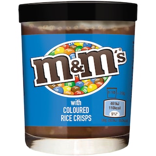 m&m's | Crema de ciocolata cu alune de padure si bucati de orez 200g