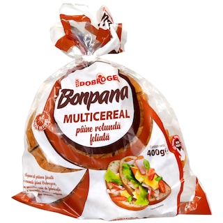Dobrogea | Bonpana | Paine rotunda cu seminte, feliata 500g