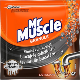 Mr Muscle | Granule pentru desfundat tevi 50g