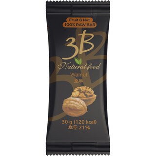 3B | Baton Nutritiv Raw Vegan nuci 30g