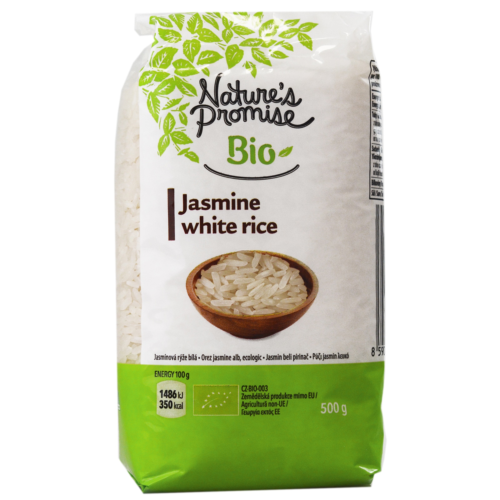 Nature's Promise Bio | Orez Jasmine alb, ecologic 500g | Mega-image