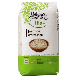 Nature's Promise Bio | Orez Jasmine alb, ecologic 500g