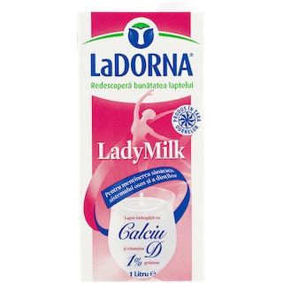 LaDORNA | Lady Milk | Lapte UHT 1% grasime 1l