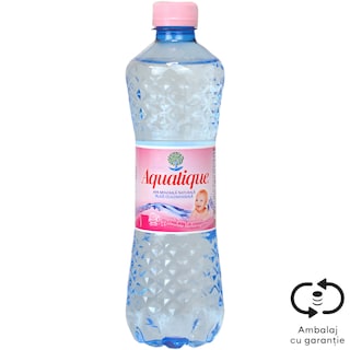 Aquatique | Apa minerala naturala plata oligominerala 0.5L