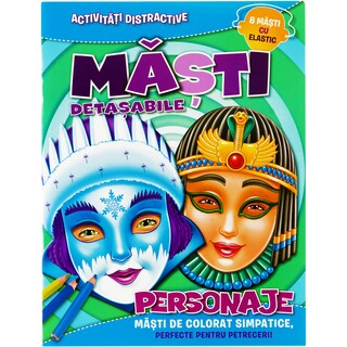 Litera | Masti detasabile cu parsonaje 8 bucati