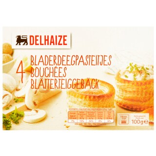 Delhaize | Foietaj pentru buseuri 4 bucati 100g