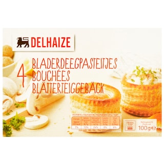Delhaize | Foietaj pentru buseuri 4 bucati 100g