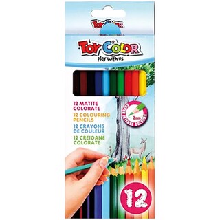 Toy Color | Creioane colorate 12 culori