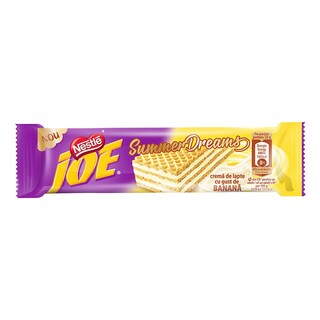 Nestle | Joe | Napolitana cu crema de lapte si gust de banana 32g