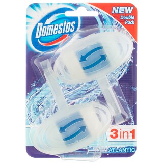 Domestos | Odorizant WC 3 in 1 Ocean 2 bucati 2x40g