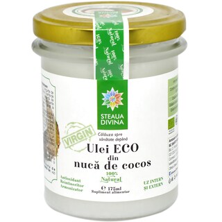 Steaua Divina | Ulei bio din nuca de cocos 175ml