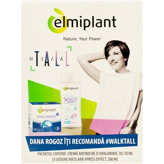 Elmiplant | Pachet cosmetice crema de zi si apa micelara 50ml+150ml