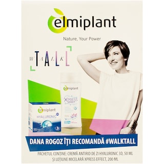 Elmiplant | Pachet cosmetice crema de zi si apa micelara 50ml+150ml