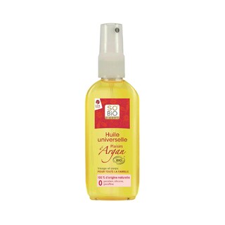 So'Bio | Ulei pentru ingrijire universala cu Argan (cu pulverizator) eco 100ml