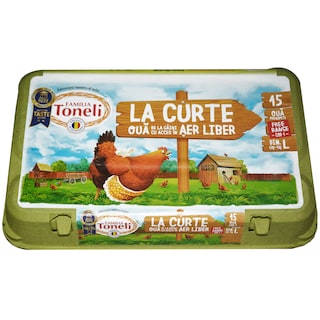 Familia Toneli | Oua cod 1 marime L, 15 bucati