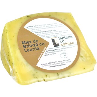 Laptaria cu caimac | Miez de branza cu leurda