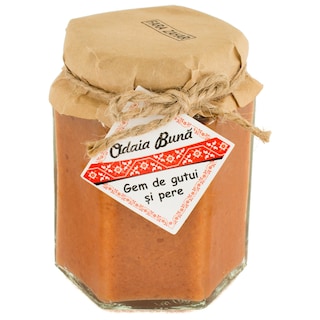 Odaia Buna | Gem de gutui si pere fara zahar 250g