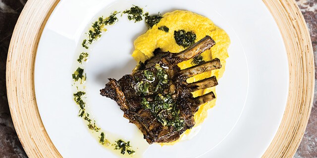 Cotlete de miel si piure de pastarnac