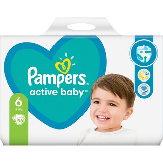 Pampers | Scutece bebelusi Marimea 6, 13-18 kg, 96 buc
