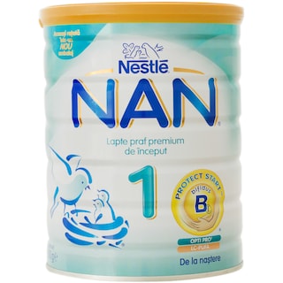 NAN | Lapte praf Nan 1 de la nastere 800g