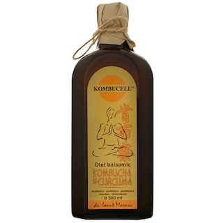 Kombucell | Otet balsamic cu Kombucha & Curcuma 500ml