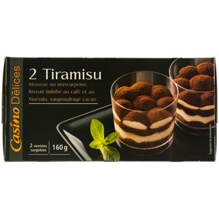 Casino | Desert tiramisu 2 bucati 2x80g