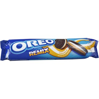 Oreo | Biscuiti cu cacao si crema cu vanilie si caramel 157g