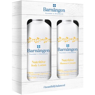 Barnangen | Pachet Barnangen Nutritive cu lotiune de corp+gel de dus 400ml+400ml