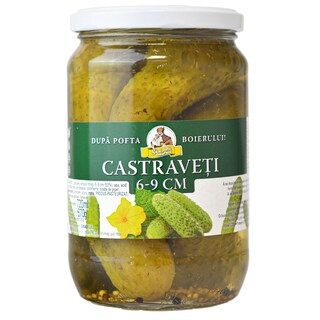 Boierul | Castraveti in otet 680g
