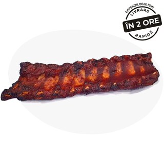 Delhaize | Coaste de porc Western, rotisate