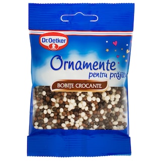 Dr. Oetker | Ornamente pentru tort bobite crocante 30g