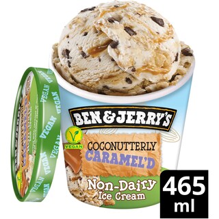 Ben&Jerry's | Inghetata fara lactate, cu aroma de cocos, cu sos de caramel 465ml