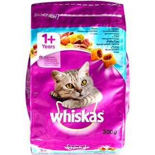 Whiskas | Hrana uscata pentru pisici adulte cu ton 300g