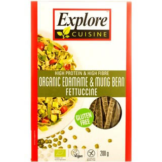 Explore Asian | Fettuccine organice boabe Edamame si Mung 200g