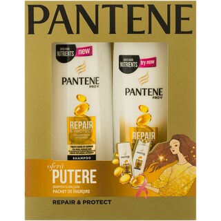 Pantene Pro-V | Pachet sampon si balsam Repair & Protect 450ml