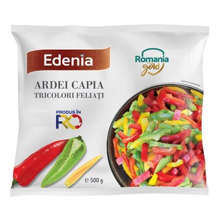 Edenia | Ardei capia tricolori feliati 500g