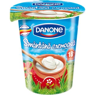 Danone | Smantana cremoasa 18% grasime 400g