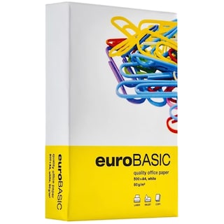 Eurobasic | Hartie copiator A4, 500 coli