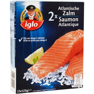 Iglo | Somon de Atlantic file 2x125g