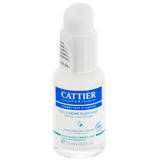 Cattier | Gel crema purificator bio cu menta si portocale 50ml